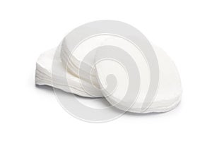 Cotton swabs isolated on a white background