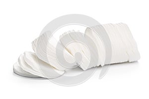 Cotton swabs isolated on a white background