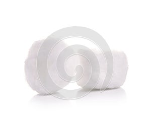 Cotton swabs isolated white background
