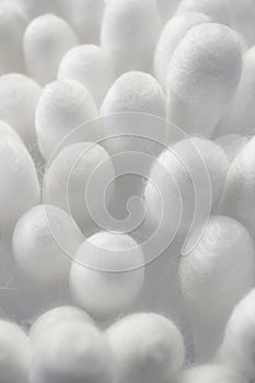 Cotton swabs macro