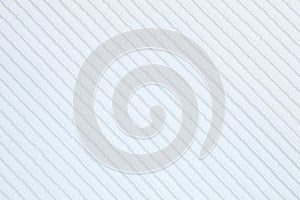 Cotton white towel background with diagonal pattern