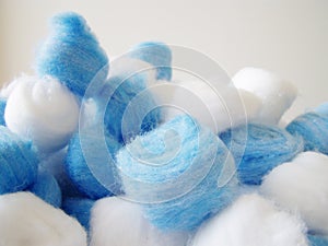 Cotton wool balls