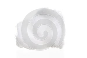 Cotton wool isolate on white background