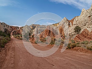 Cottonwood Road in Grand Staircase