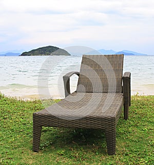 Couch on Mark Island Beach