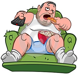 Couch potato man