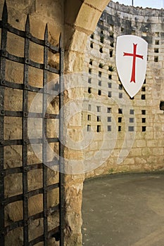 Coudray Tower. Fortress. Chinon. France