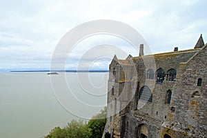 Couesnon River, View from Mont Saint Michel