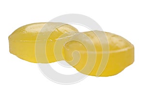 Cough drops isolated.