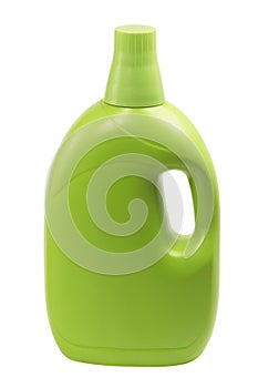 Coulored plastic bottle