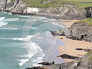 Coumeenole beach, Dingle Peninsula, Ireland.