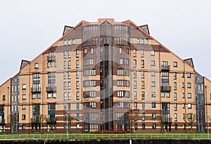 Council flats in poor housing estate with many social welfare issues in LInwood