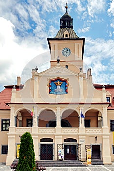 Landmark attraction in Brasov, Romania: The Council House
