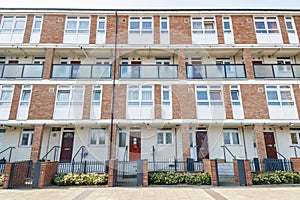 Council housing flats in East London