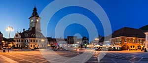 Council Square in Brasov, Romania