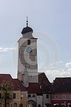 Council Tower in Sibiu, Romania