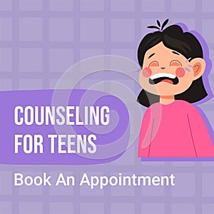 Counseling for teens, book appointment for kid