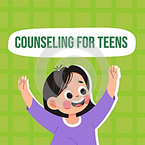 Counseling for teens, mental care and support