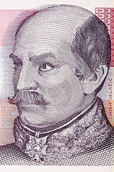 Count Josip Jelacic von Buzim portrait