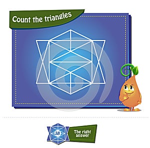 Count the triangles 30 brainteaser