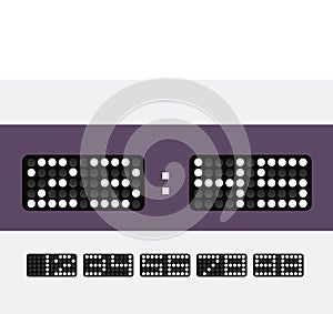 Countdown timer. Clock counter