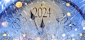 Countdown to midnight 2024