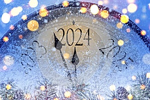 Countdown to midnight 2024