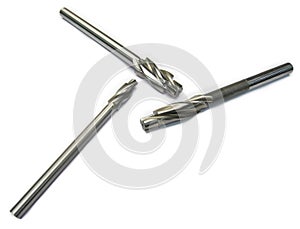 Counterbore Drill Set isolated on white background