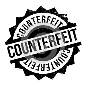 Counterfeit rubber stamp