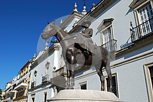 Countess of Barcelona statue, Seville.