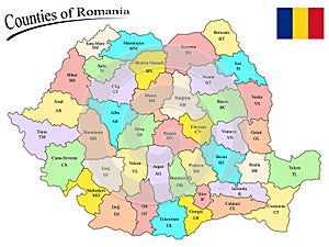 Counties of romania