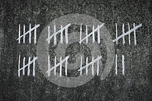 Counting days in prison