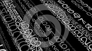 Counting digits on black numerical algorithm for random number sequence, computational data science, and data encryption