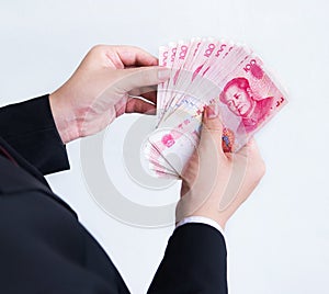 Counting Yuan or RMB, Chinese Currency