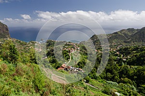 Country around Porto da Cruz parish, Madeira, Portugal