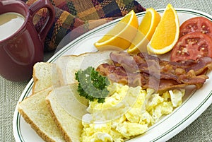 Country Breakfast Platter with Coffee