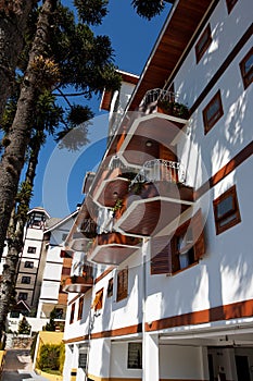 Country Building Pine Trees Campos do Jordao photo