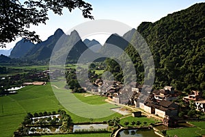 Country in china guilin photo