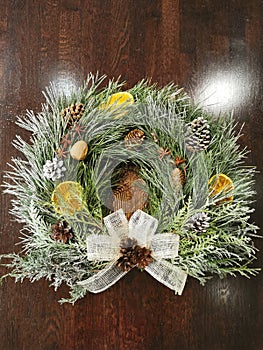 Country Christmas wreath