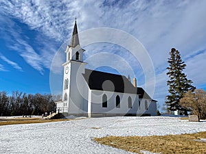 This country church made it through another winter