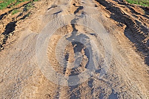 Country dirt road