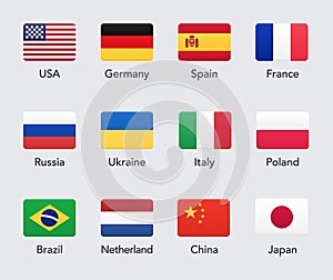 Country Flags icons