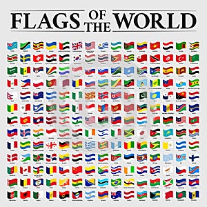 Country Flags of the world with images and names