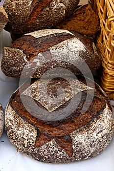 Country French bread for Bastille Day Celebration