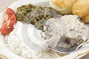 Country Fried Steak and Gravy Meal