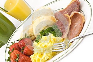 Country Ham and Egg Breakfast
