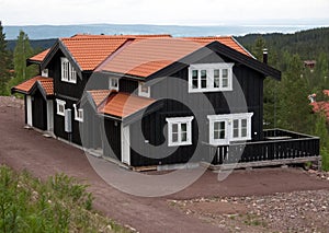 Country house in Dalarna county, Sweden photo