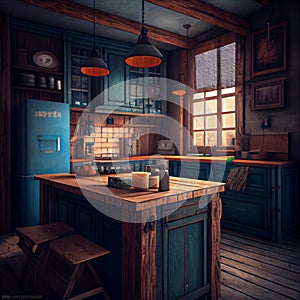 country house kitchen design