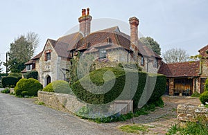 Country House with large chimneys