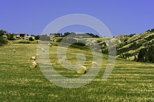 Country landscape near Castrocaro and Predappio, Emilia-Romagna photo